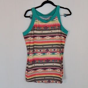 Crazy train tank top